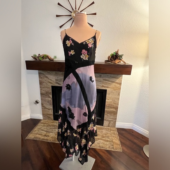 COACH Mixed Print Slip Dress - Picture 6 of 16